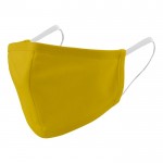 Baumwollmaske für Kinder Farbe gelb