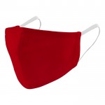 Baumwollmaske für Kinder Farbe rot