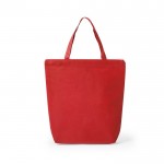 Non-Woven-Tasche mit Reißverschluss 90 g/m2 Farbe rot erste Ansicht