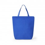 Non-Woven-Tasche mit Reißverschluss 90 g/m2 Farbe blau erste Ansicht