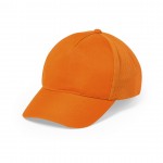 Bunte Kappen mit Logo Farbe orange erste Ansicht
