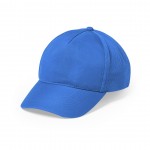 Bunte Kappen mit Logo Farbe hellblau erste Ansicht