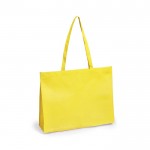 Non-Woven-Tasche mit langen Henkeln 80 g/m2 Farbe gelb erste Ansicht