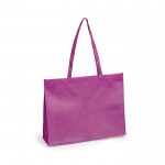 Non-Woven-Tasche mit langen Henkeln 80 g/m2 Farbe pink erste Ansicht