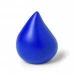 Antistressball in Form eines Tropfens Farbe blau erste Ansicht