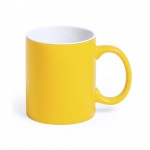 Farbige Tassen zum Gravieren Farbe gelb erste Ansicht