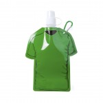Flasche in Form eines Hemds als Werbeartikel Farbe grün erste Ansicht