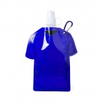 Flasche in Form eines Hemds als Werbeartikel Farbe blau erste Ansicht