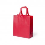 Hochwertige Tasche in matter Farbe 110 g/m2 Farbe rot erste Ansicht