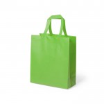 Hochwertige Tasche in matter Farbe 110 g/m2 Farbe grün erste Ansicht