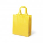 Hochwertige Tasche in matter Farbe 110 g/m2 Farbe gelb erste Ansicht