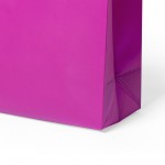 Hochwertige Tasche in matter Farbe 110 g/m2 Farbe pink zweite Ansicht