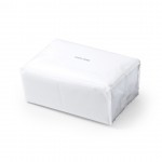 Bedruckte Spenderbox für 100 Taschentücher  Farbe weiß