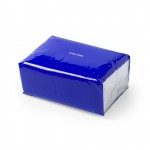Bedruckte Spenderbox für 100 Taschentücher  Farbe blau