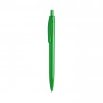 Farbiger Kugelschreiber mit glänzender Oberfläche, Farbe grün