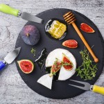 Messerset für Käse Farbe natürliche farbe zweite Detailbild