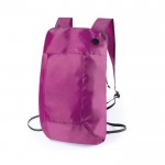 Faltbarer Rucksack zum Bedrucken lassen Farbe pink erste Ansicht