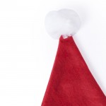 Bunte Weihnachtsmütze für Kinder Farbe rot vierte Ansicht