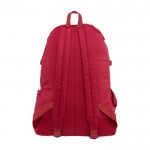 Ripstop-Rucksack mit mehreren Taschen Farbe Rot erste Ansicht