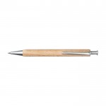 Kugelschreiber der Marke Dokumental® aus Holz und Metall farbe braun erste Ansicht