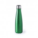 Stahlflaschen als Werbeartikel Farbe grün erste Ansicht