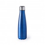 Stahlflaschen als Werbeartikel Farbe blau erste Ansicht