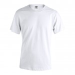 T-Shirts für Firmen aus Baumwolle 180 g/m2 Farbe weiß Vorderansicht