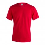 T-Shirts für Firmen aus Baumwolle 180 g/m2 Farbe rot Vorderansicht