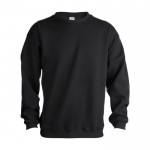 Sweatshirt aus Baumwolle und Polyester 280 g/m2 Farbe schwarz Vorderansicht