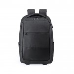 Trolley-Rucksack für das Notebook und Tablet Farbe schwarz erste Ansicht