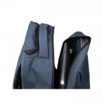 Trolley-Rucksack für das Notebook und Tablet Farbe marineblau dritte Ansicht