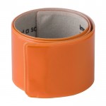 Reflektierendes Neon Armband aus Kunststoff mit Innenfell farbe orange erste Ansicht