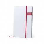Notizbücher mit USB auf dem Einband Farbe rot erste Ansicht