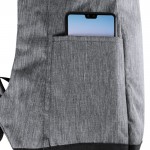 Schnitt- und abriebfeste Rucksäcke Farbe grau sechste Ansicht