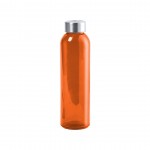 Glasflasche mit kräftigen Farben Farbe orange erste Ansicht
