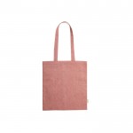 Öko-Tasche aus recycelter Baumwolle 120 g/m2 Farbe rot erste Ansicht