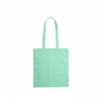 Öko-Tasche aus recycelter Baumwolle 120 g/m2 Farbe grün erste Ansicht