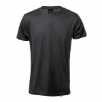 Rexyceltes Sport-T-Shirts 135 g/m2 Farbe schwarz Vorderansicht