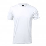 Sublimierte Sport-T-Shirts 135 g/m2 Farbe weiß Vorderansicht