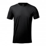 Sublimierte Sport-T-Shirts 135 g/m2 Farbe schwarz Vorderansicht