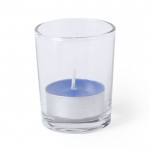 Kerze mit verschiedenen Aromen Farbe blau erste Ansicht
