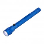 Einziehbare Aluminium-Taschenlampe mit 3 LED-Leuchten, 55 cm farbe blau vierte Ansicht