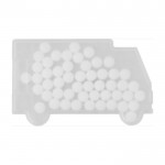 Lkw-Box mit Pfefferminzbonbons Farbe Weiß zweite Ansicht