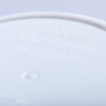 Antibakterieller Takeaway-Becher, Detailaufnahme