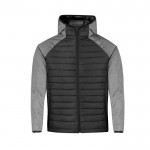 Atmungsaktive Jacke aus Softshell und Polyester, MKT Kimpal farbe schwarz erste Ansicht
