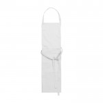 Kochschürze aus Baumwolle u. Polyester mit 2 Taschen 240g/m2 farbe weiß erste Ansicht