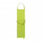 Kochschürze aus Baumwolle u. Polyester mit 2 Taschen 240g/m2 farbe hellgrün erste Ansicht