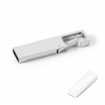 USB-Stick aus Metall mit Karabiner bedrucken lassen