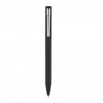 Kugelschreiber mit attraktivem Design bedrucken Farbe schwarz zweite Ansicht