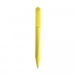 Kugelschreiber als Werbemittel im originellen Design Farbe gelb zweite Ansicht